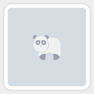 Panda Design Sticker